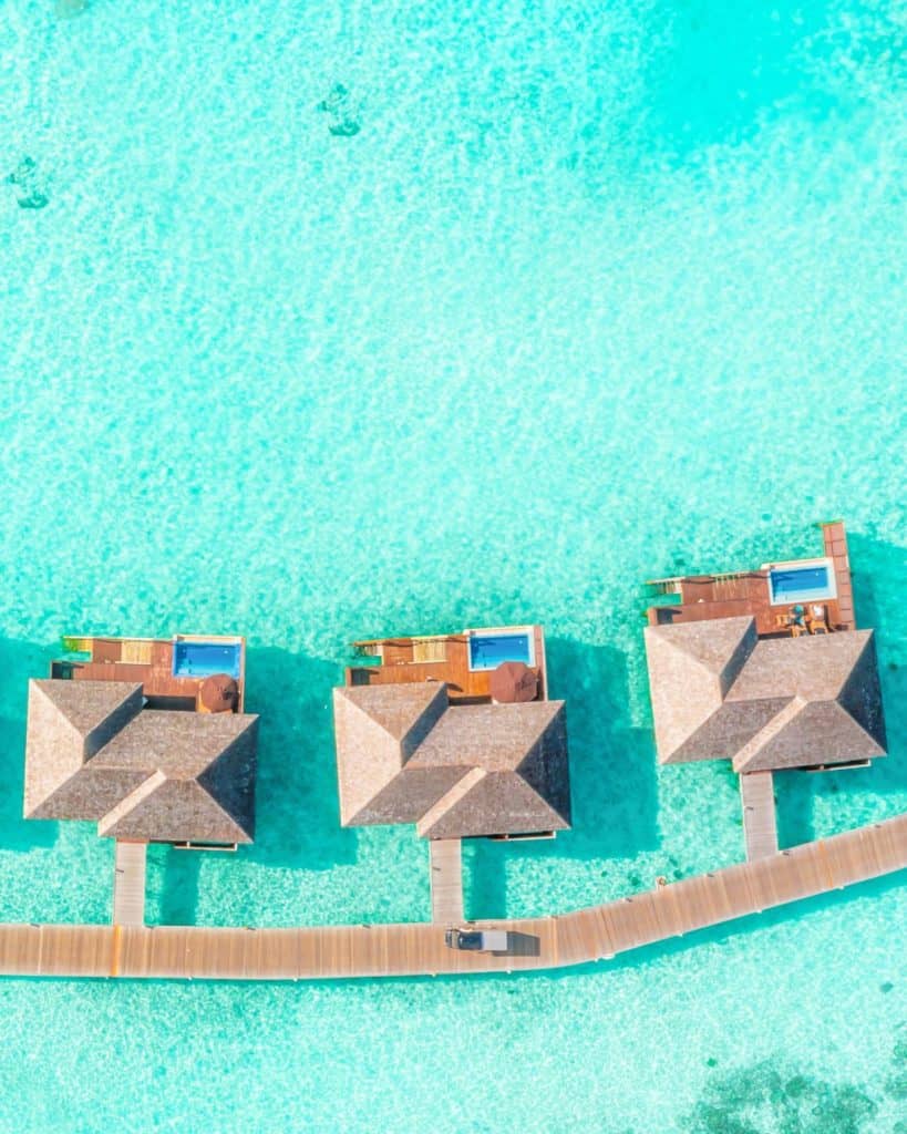 Lily-Beach-Maldives-Over-Water-Villa-Aerial-View
